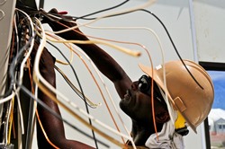 Poston AZ electrician re-wiring circuit panel